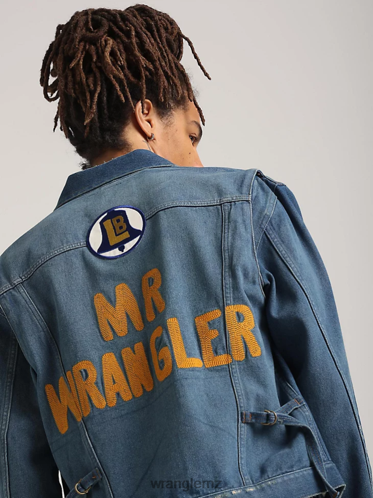 Wrangler Classic Denim Trucker Jacket Dark Wash (10MTJDWDW) Men Clothing DRL6LH611