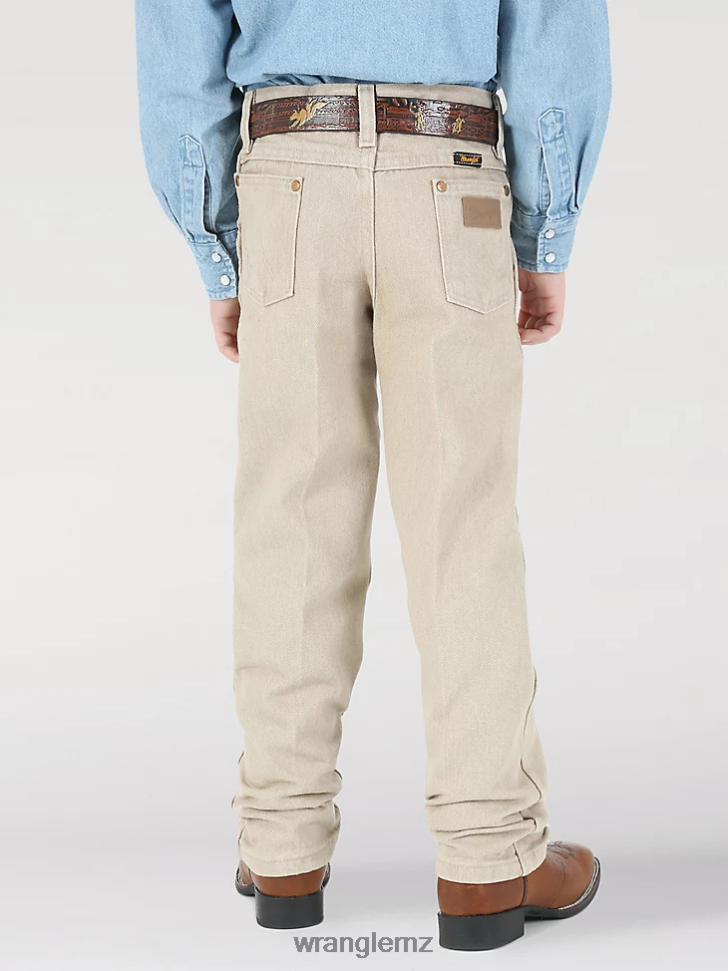 Wrangler Cowboy Cut Original Fit Jean Prewashed Tan (13MWBTN) Boys Clothing DRL6LH936