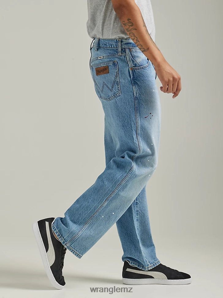 Wrangler Destructed Loose Fit Jean Plains (112332241) Men Clothing DRL6LH144