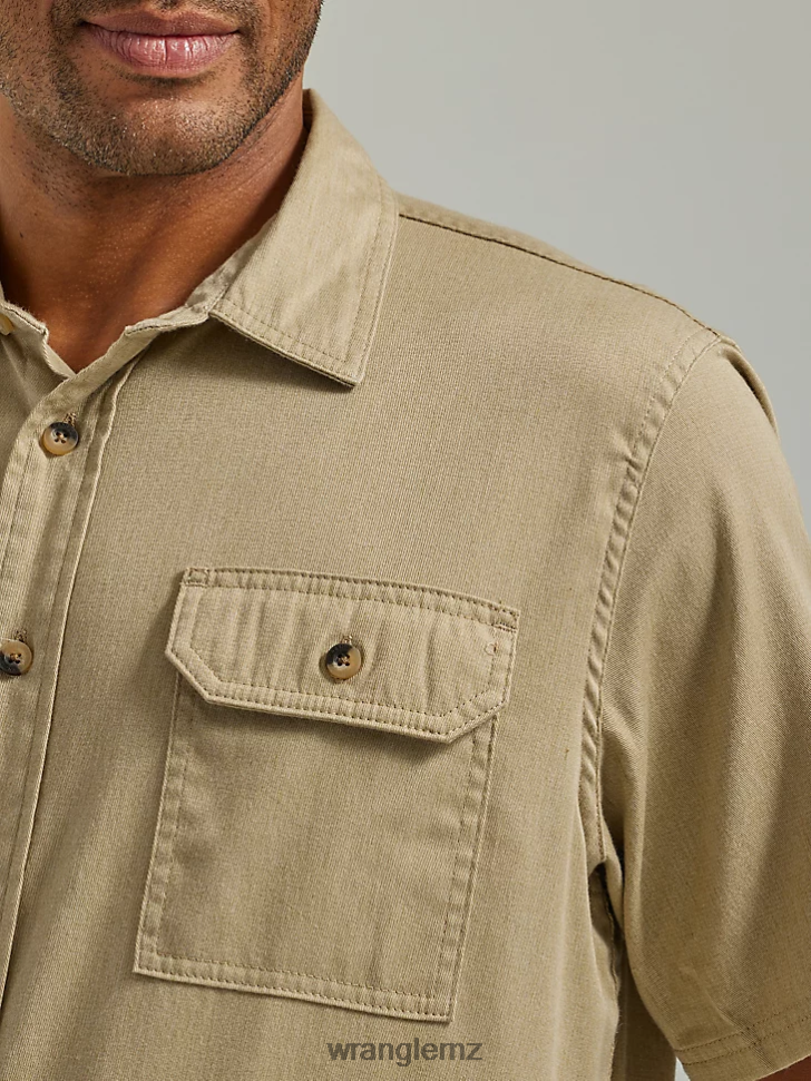 Wrangler Epic Soft Flex Shirt Twill (112330683) Men Clothing DRL6LH354