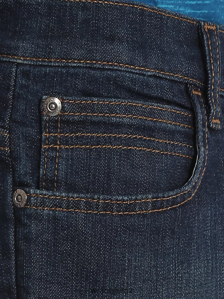 Wrangler Five Star Classic Stretch Bootcut Jean Fresh Indigo (6BRLWFS) Boys Clothing DRL6LH997