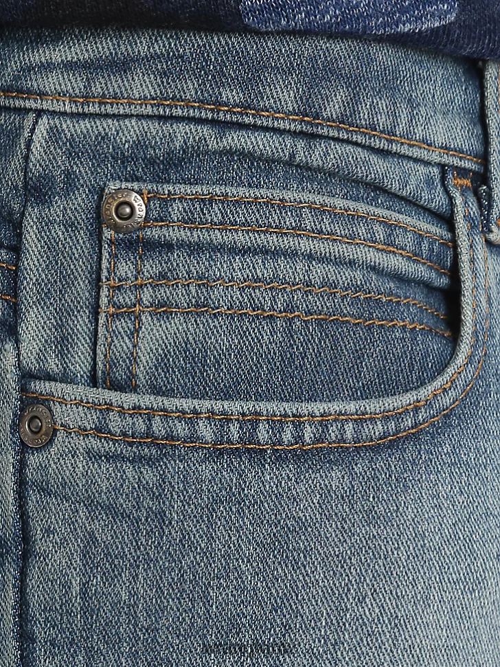 Wrangler Five Star Classic Stretch Bootcut Jean Light Denim (6BRLWSW) Boys Clothing DRL6LH998