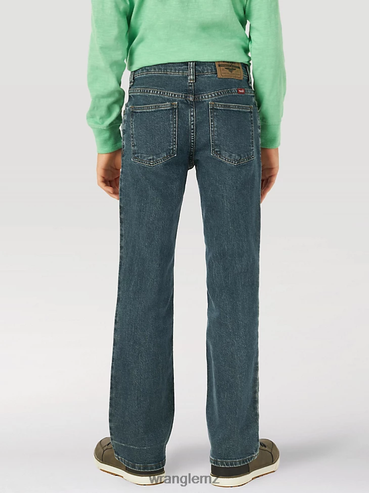 Wrangler Five Star Flex Bootcut Jean Woodland (5WNBWWN) Boys Clothing DRL6LH959