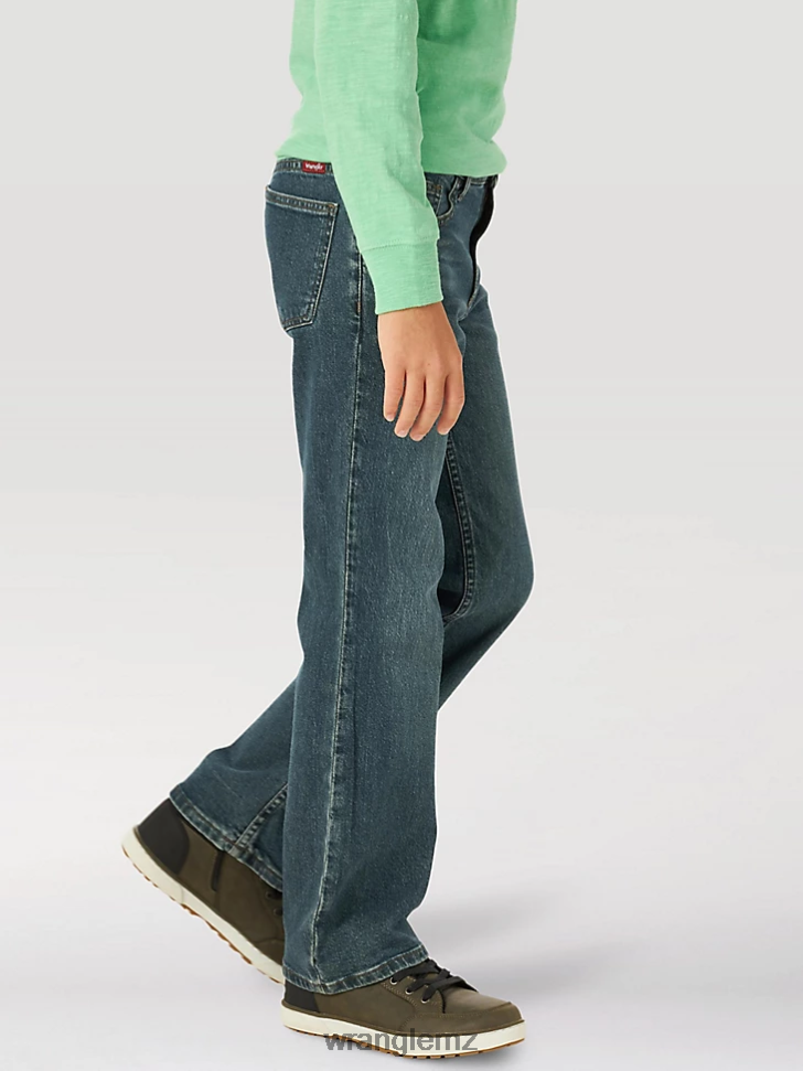 Wrangler Five Star Flex Bootcut Jean Woodland (5WNBWWN) Boys Clothing DRL6LH959