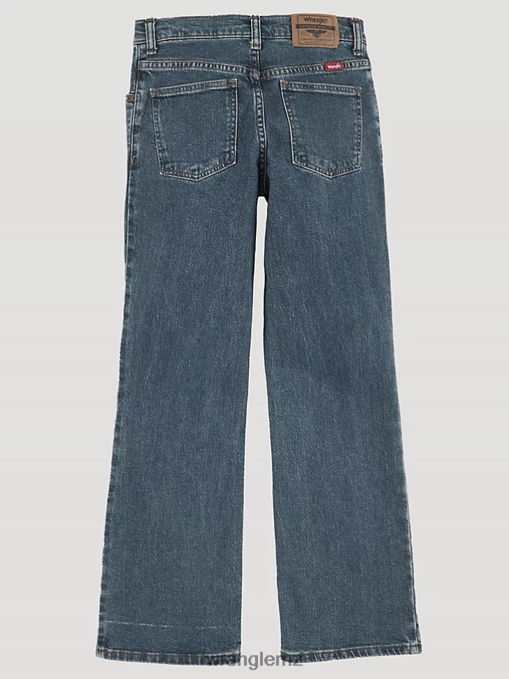 Wrangler Five Star Flex Bootcut Jean Woodland (5WNBWWN) Boys Clothing DRL6LH959
