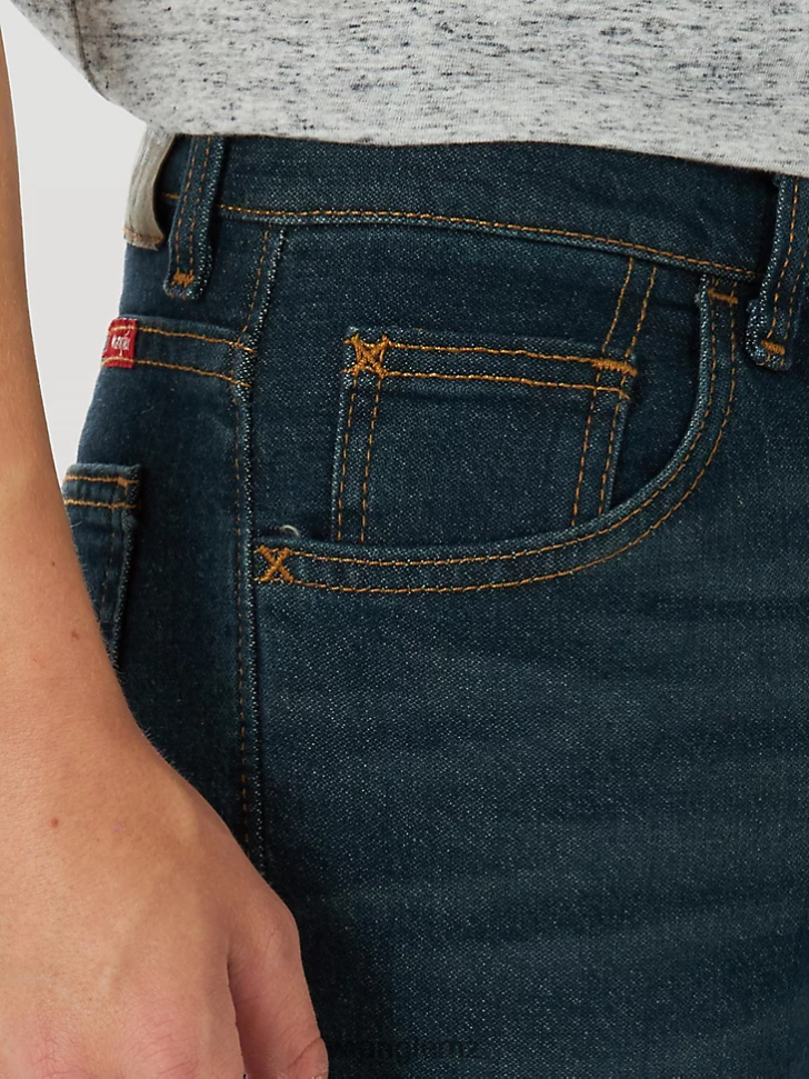 Wrangler Five Star Flex Straight Leg Jean Dark Night (5WNHWDT) Boys Clothing DRL6LH984