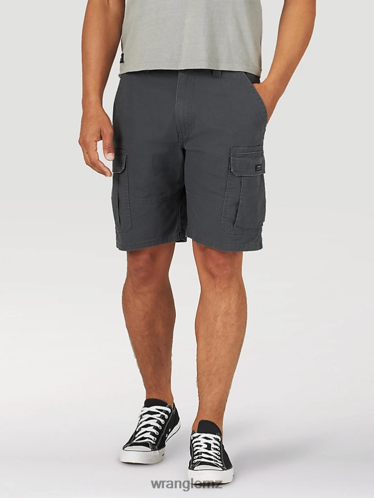 Wrangler Five Star Premium Cargo Short Anthracite (112314952) Men Clothing DRL6LH515