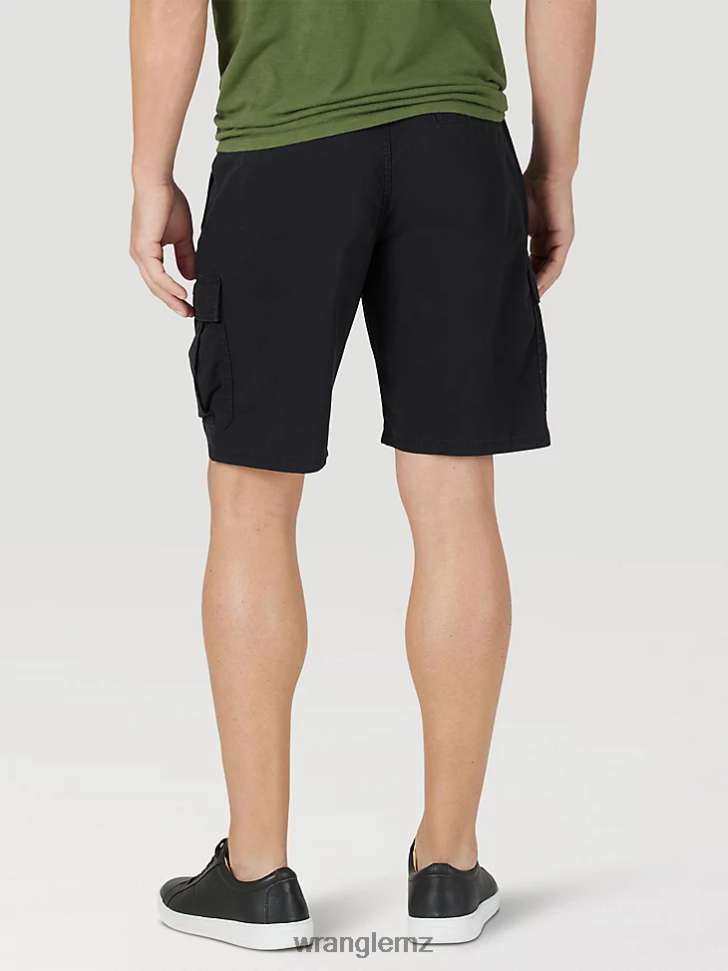 Wrangler Five Star Premium Cargo Short Black (112314939) Men Clothing DRL6LH512