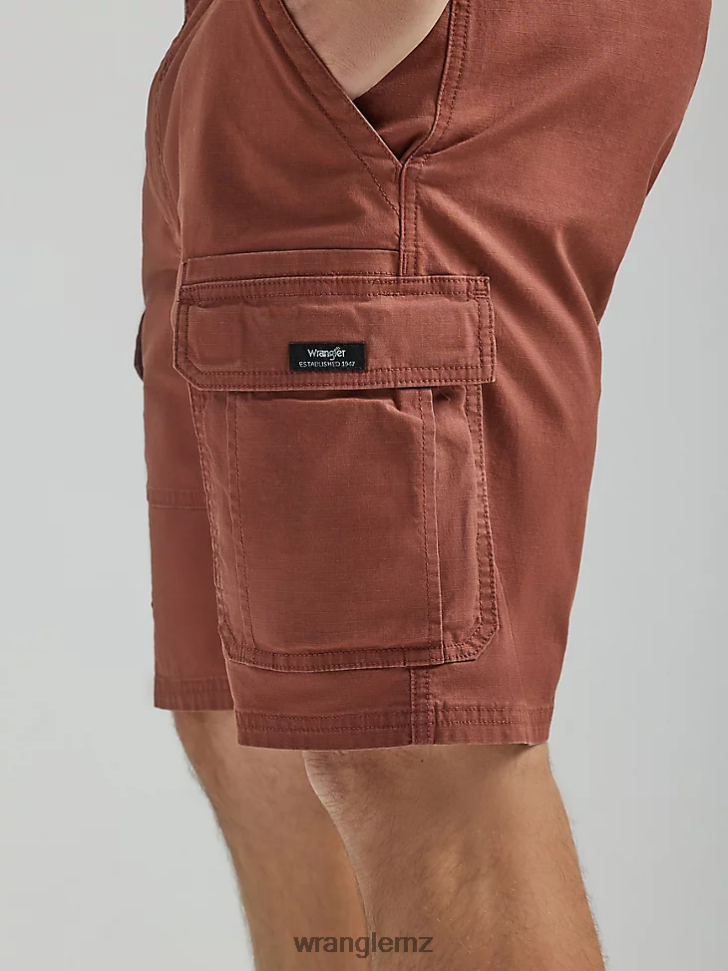 Wrangler Five Star Premium Cargo Short Cinnamon (112336288) Men Clothing DRL6LH516