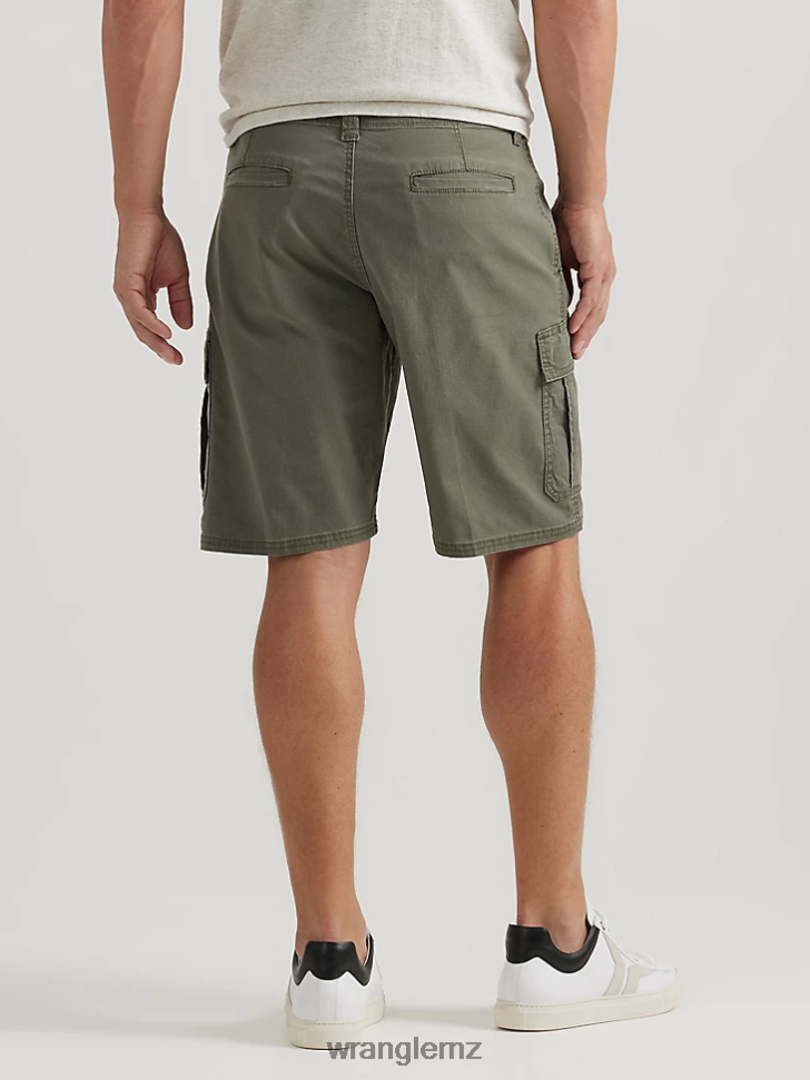 Wrangler Five Star Premium Cargo Short Olive (112336221) Men Clothing DRL6LH521