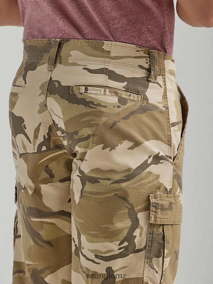 Wrangler Five Star Premium Cargo Short Wildwood Kelp Camo (112336223) Men Clothing DRL6LH520