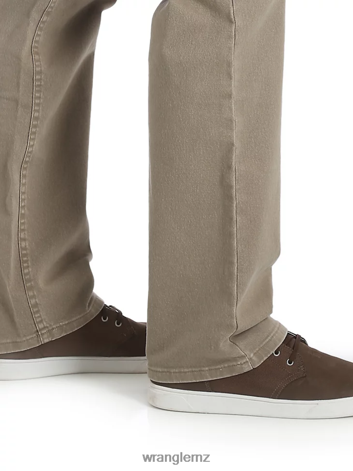 Wrangler Five Star Premium Denim Flex For Comfort Regular Fit Jean Khaki (96FXVKH) Men Clothing DRL6LH142