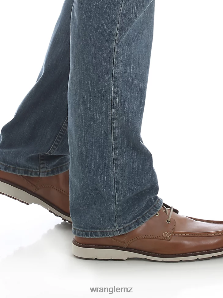 Wrangler Five Star Premium Denim Flex For Comfort Straight Fit Jean Tombstone (95FXVTS) Men Clothing DRL6LH193