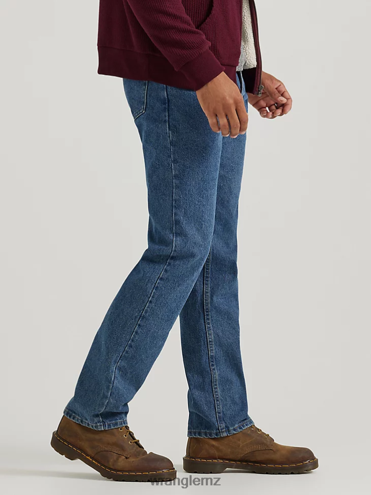 Wrangler Five Star Premium Denim Regular Fit Jean Dark Stonewash (96501DS) Men Clothing DRL6LH91