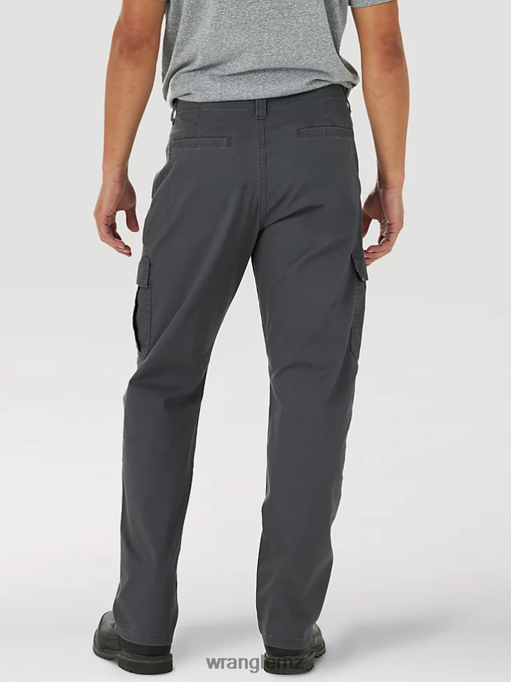 Wrangler Five Star Premium Relaxed Fit Flex Cargo Pant Anthricite (70ABWAH) Men Clothing DRL6LH222