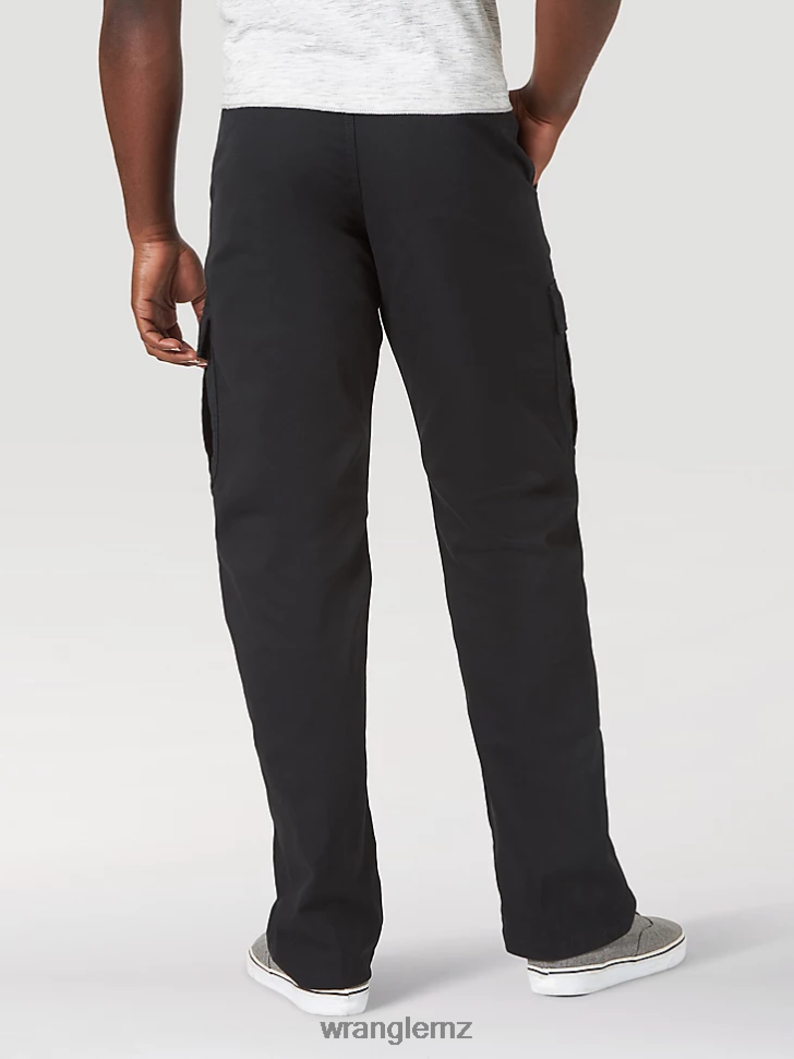 Wrangler Five Star Premium Relaxed Fit Flex Cargo Pant Black (70ABWBL) Men Clothing DRL6LH218