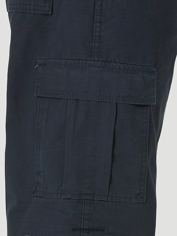 Wrangler Five Star Premium Relaxed Fit Flex Cargo Pant Navy (70AB0NV) Men Clothing DRL6LH224