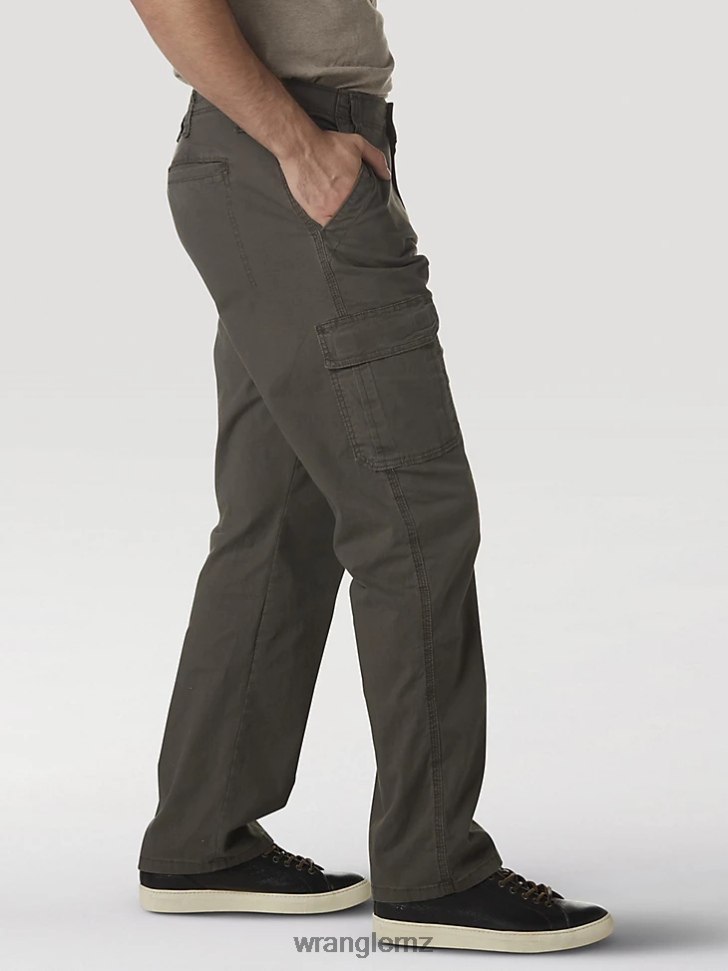 Wrangler Five Star Premium Relaxed Fit Flex Cargo Pant Olive Drab (70ABWOD) Men Clothing DRL6LH221