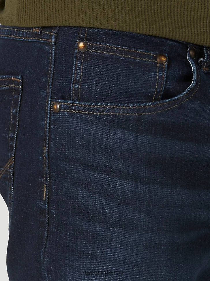 Wrangler Five Star Premium Slim Straight Jean Dark Colbalt (92SSWDB) Men Clothing DRL6LH160