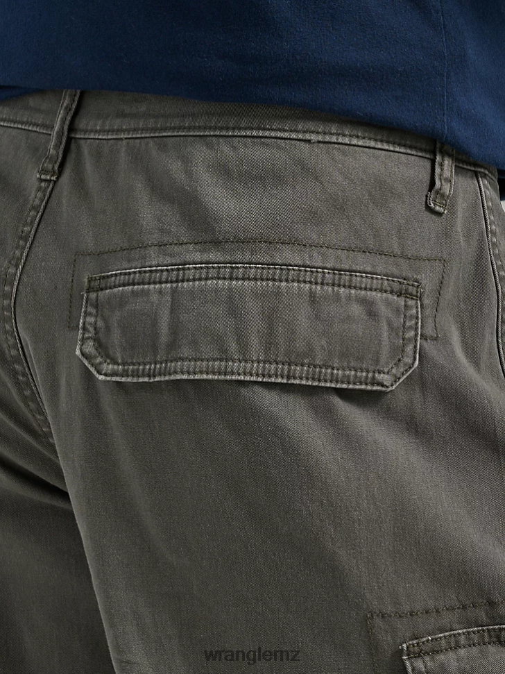 Wrangler Five Star Premium Stacked Cargo Short Olive Drab (112336364) Men Clothing DRL6LH534