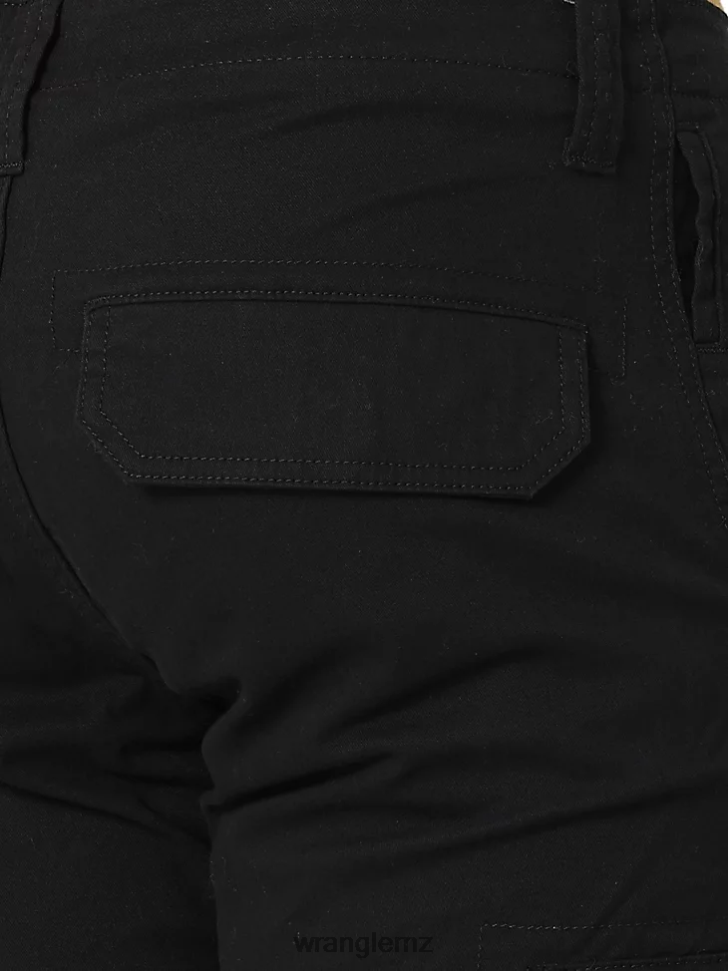 Wrangler Flex Tapered Cargo Pant Black (112326301) Men Clothing DRL6LH229
