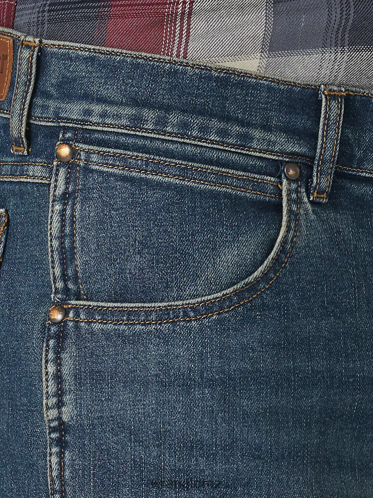 Wrangler Flex Weather Anything Slim Straight Fit Jean Bronco (MGW88BO) Men Clothing DRL6LH178