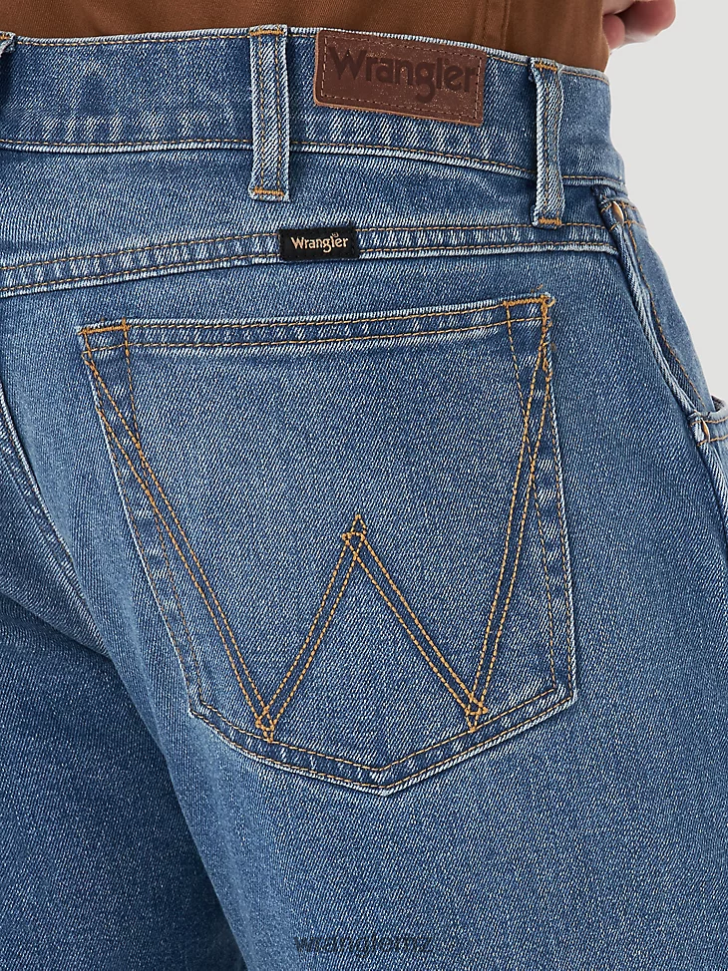 Wrangler Flex Weather Anything Slim Straight Fit Jean Weft (MGW88AL) Men Clothing DRL6LH177