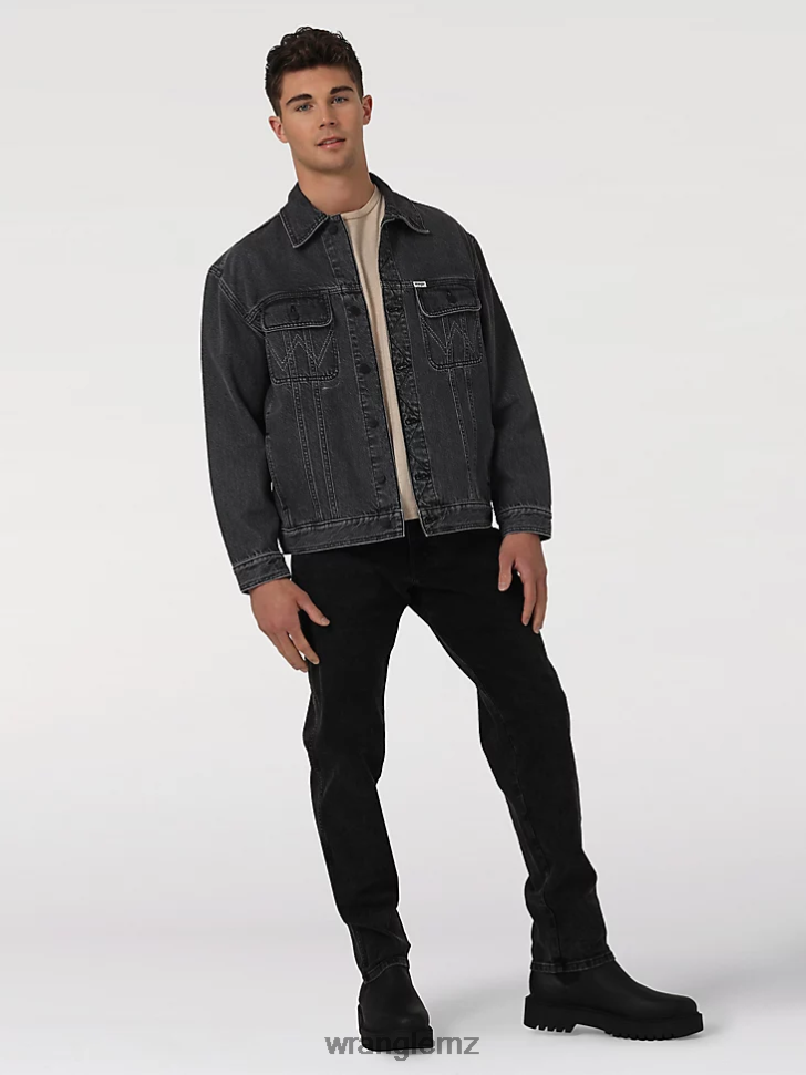 Wrangler Heritage Anti-Fit Jacket Blue (112335451) Men Clothing DRL6LH616