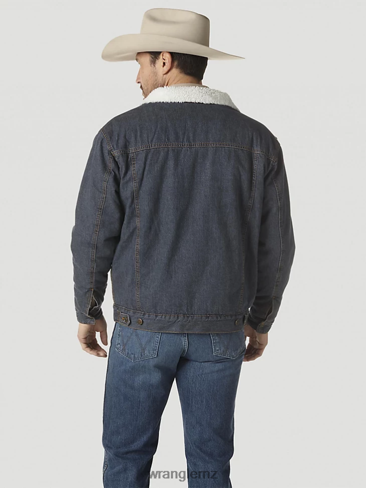 Wrangler Heritage Anti-Fit Jacket Blue (112335451) Men Clothing DRL6LH616