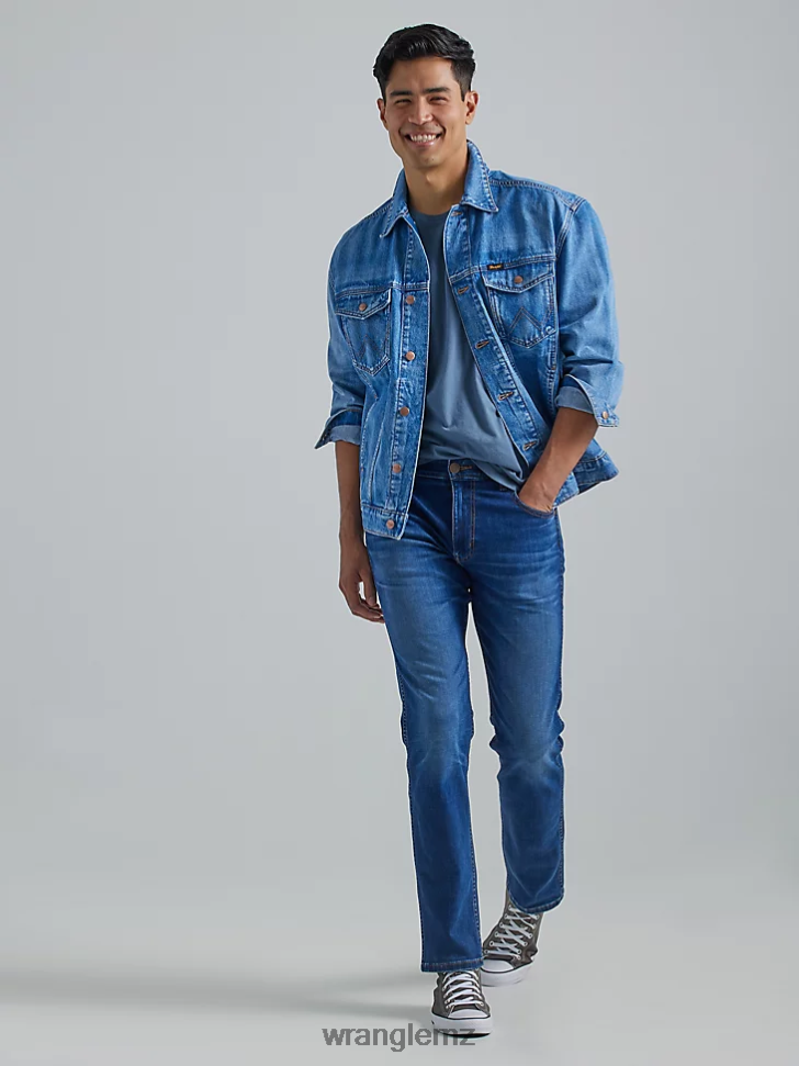 Wrangler Heritage Anti-Fit Jacket Blue Eyes (112335509) Men Clothing DRL6LH617