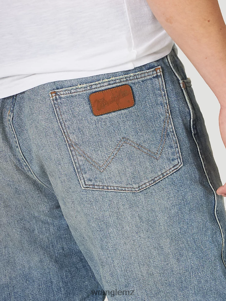 Wrangler Heritage Redding Loose Fit Jean Dusty Indigo (112316523) Men Clothing DRL6LH188
