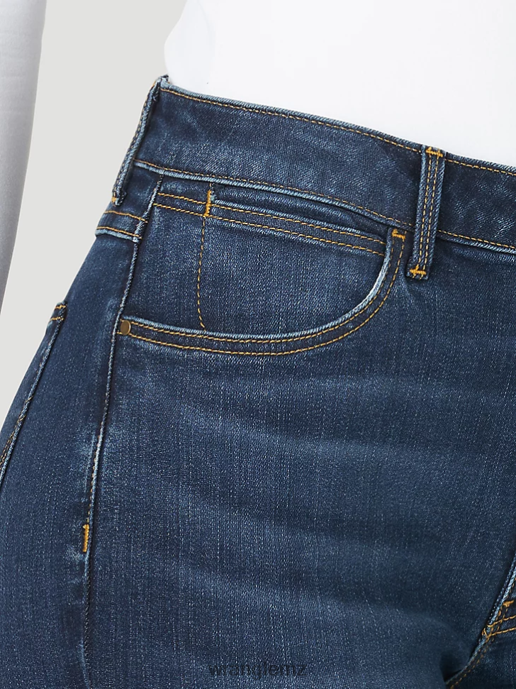 Wrangler High Rise Bold Boot Jean Stockton (MT1BTSN) Women Clothing DRL6LH733