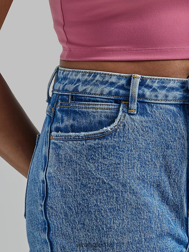 Wrangler High Rise Bold Boot Jean Topaz (112333827) Women Clothing DRL6LH735