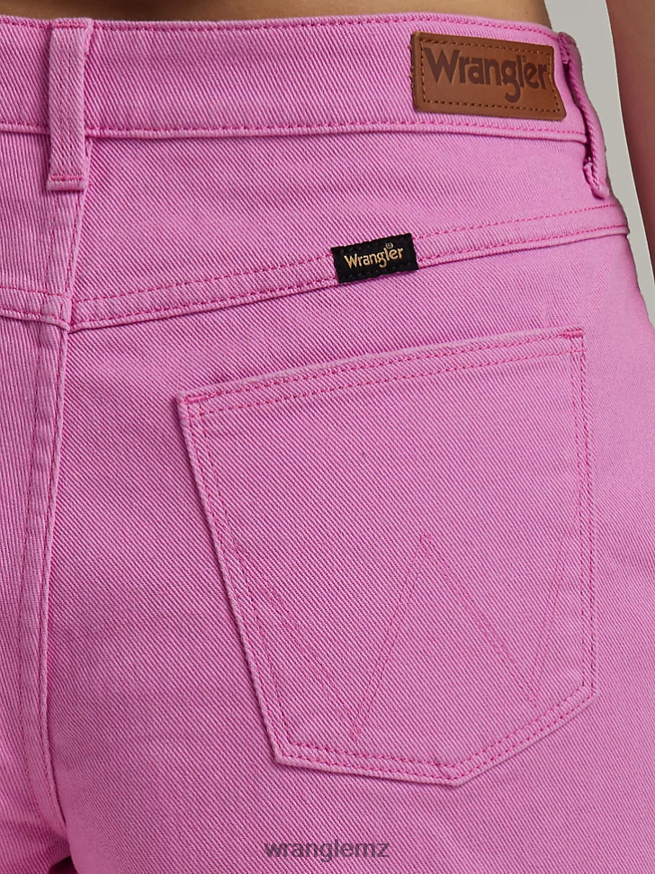 Wrangler High Rise Vintage Cut-Off Short Berry (112333536) Women Clothing DRL6LH835