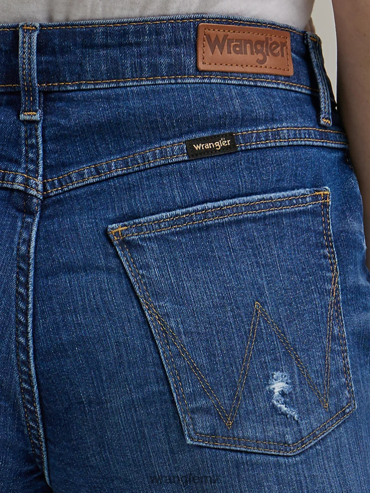 Wrangler High Rise Vintage Cut-Off Short Crimson (112327628) Women Clothing DRL6LH832