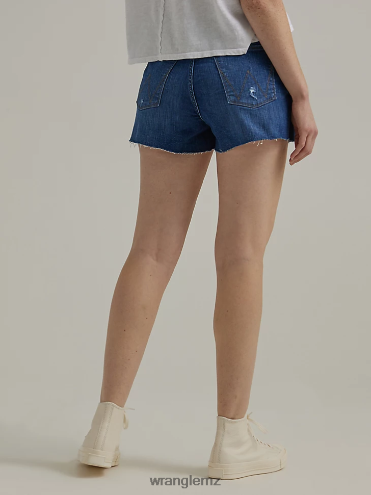 Wrangler High Rise Vintage Cut-Off Short Crimson (112327628) Women Clothing DRL6LH832