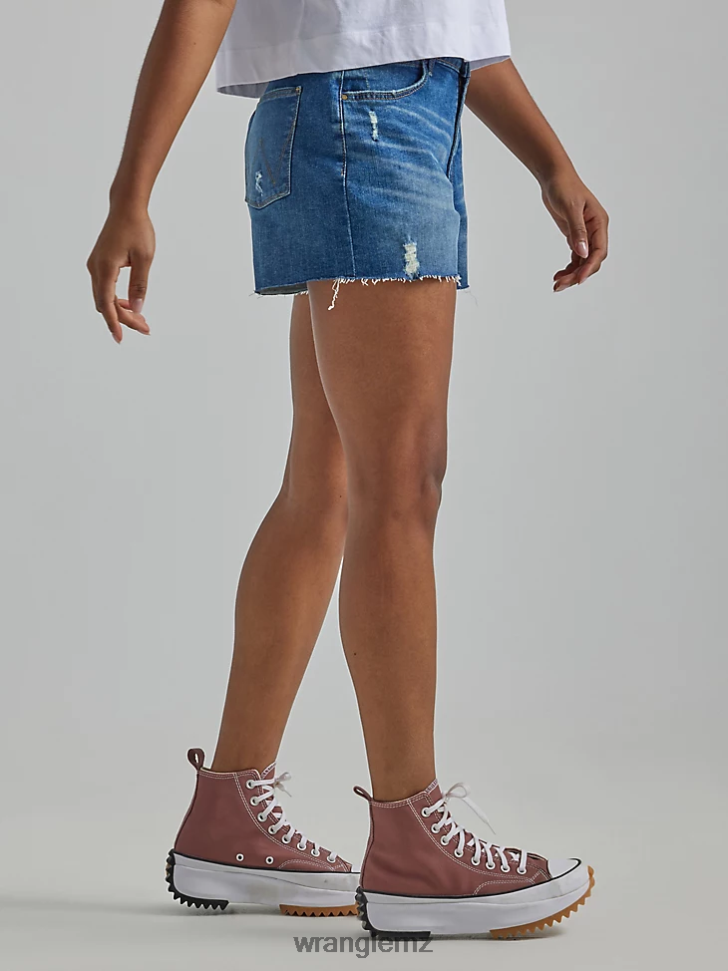 Wrangler High Rise Vintage Cut-Off Short Dirt Road (112327627) Women Clothing DRL6LH836