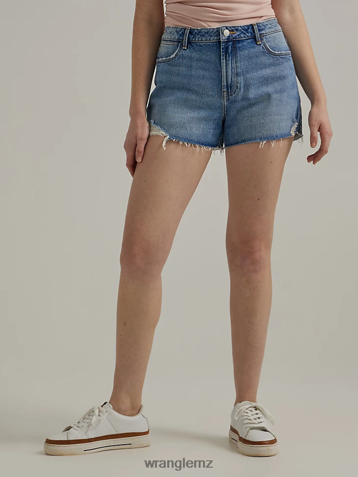 Wrangler High Rise Vintage Cut-Off Short Marigold (112333490) Women Clothing DRL6LH840