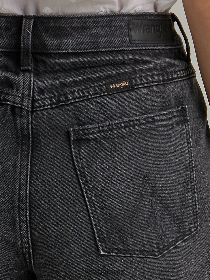 Wrangler High Rise Vintage Cut-Off Short Moonlight (112333535) Women Clothing DRL6LH834