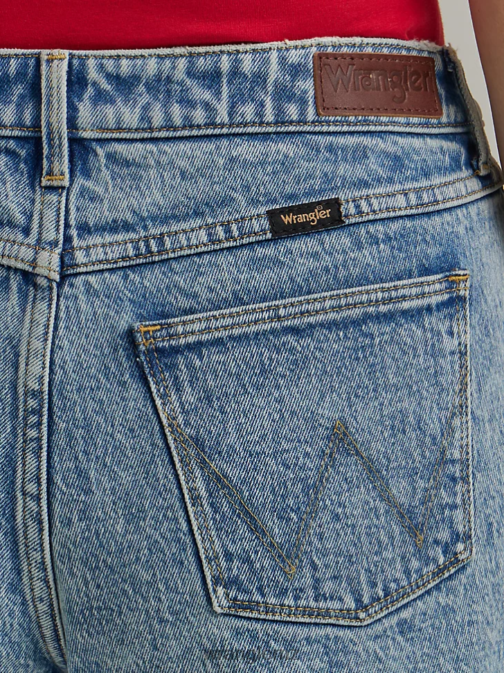Wrangler High Rise Vintage Cut-Off Short Wild Flower (112335761) Women Clothing DRL6LH837