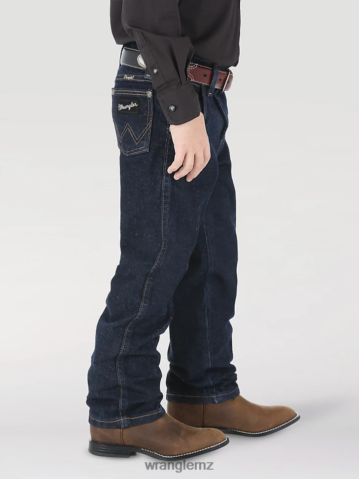 Wrangler Little Silver Edition Jean Dark Denim (1013JSEDD) Boys Clothing DRL6LH1028