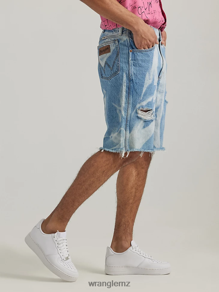 Wrangler Loose Fit Denim Short Bone Orchard (112332620) Men Clothing DRL6LH582