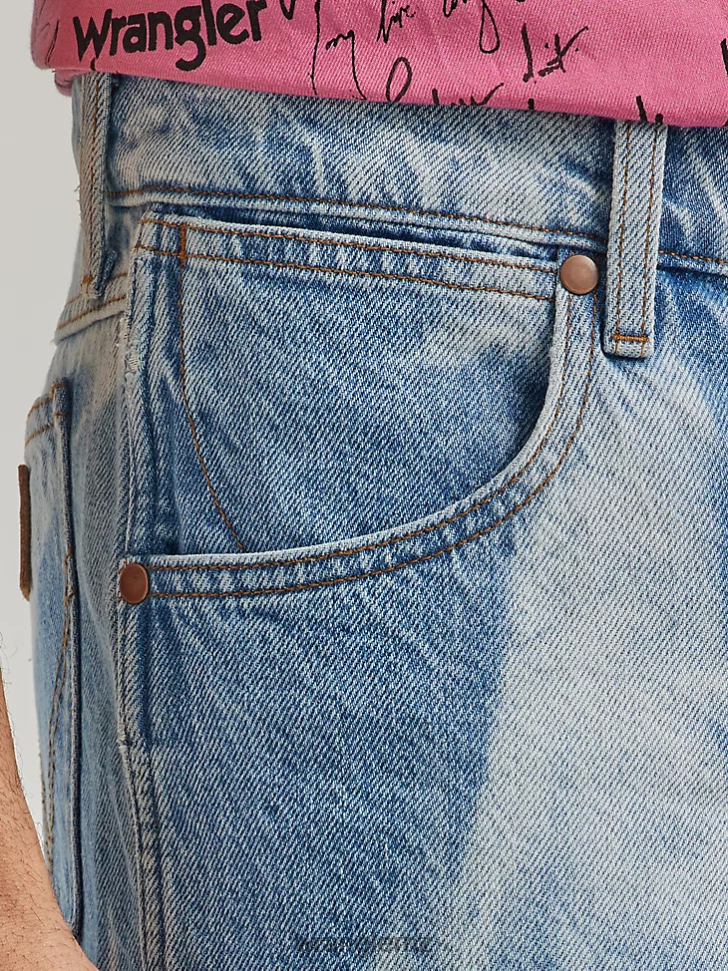 Wrangler Loose Fit Denim Short Bone Orchard (112332620) Men Clothing DRL6LH582
