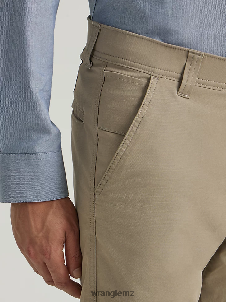 Wrangler Outdoor Chino Pant Brindle (112343350) Men Clothing DRL6LH251