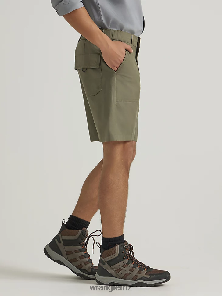 Wrangler Outdoor Seneca Short Dusty Olive (112343346) Men Clothing DRL6LH526