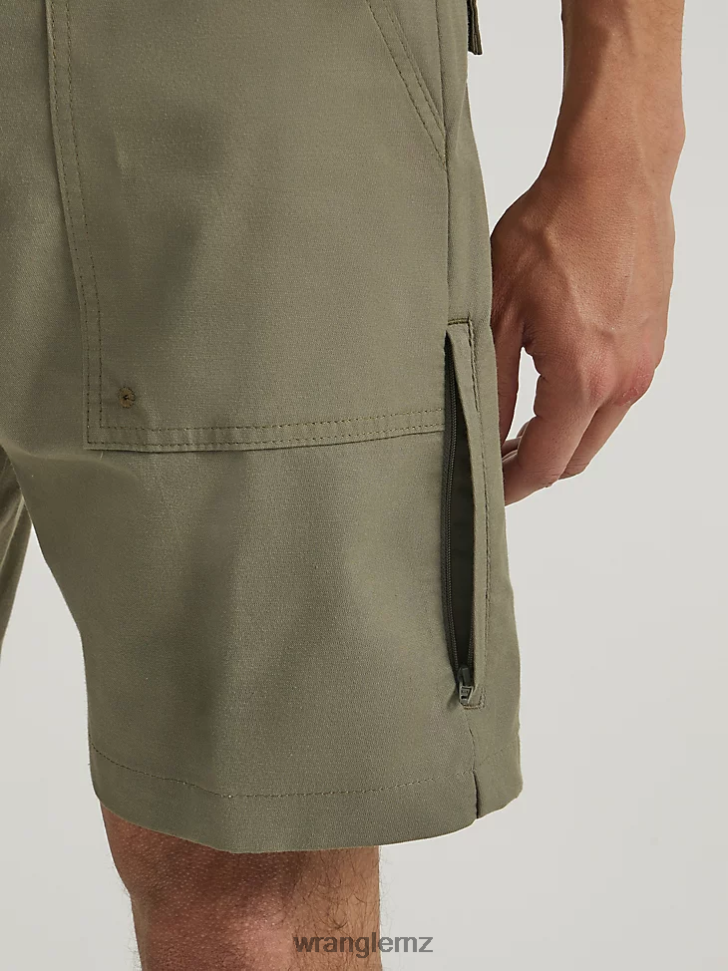 Wrangler Outdoor Seneca Short Dusty Olive (112343346) Men Clothing DRL6LH526