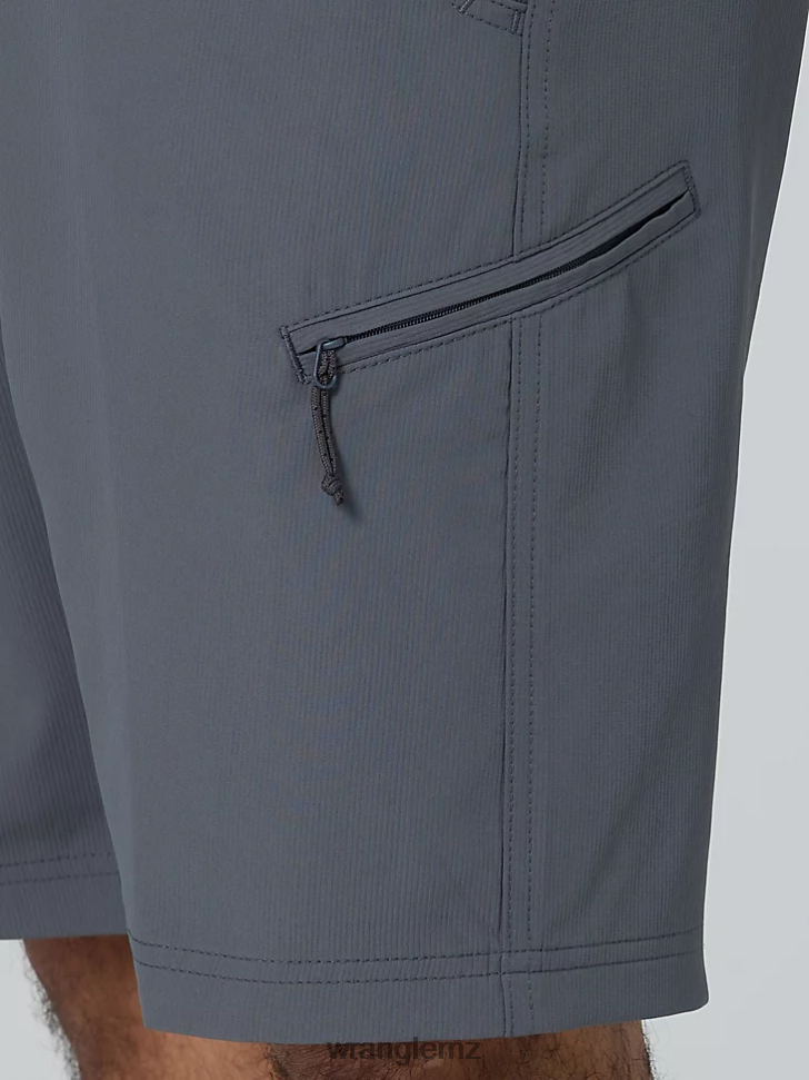 Wrangler Performance Elastic Waist Short Iron Gate (112336063) Men Clothing DRL6LH594