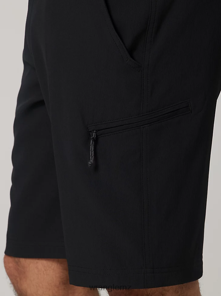 Wrangler Performance Elastic Waist Short Jet Black (112336128) Men Clothing DRL6LH595