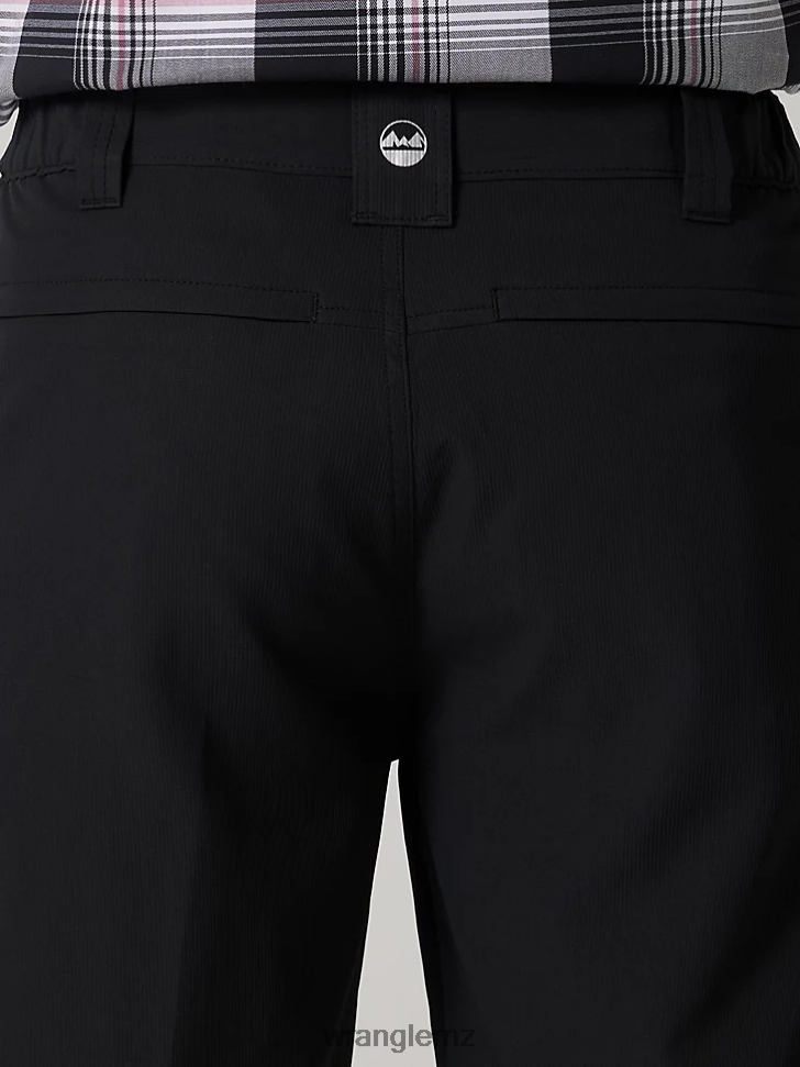 Wrangler Performance Elastic Waist Short Jet Black (112336128) Men Clothing DRL6LH595
