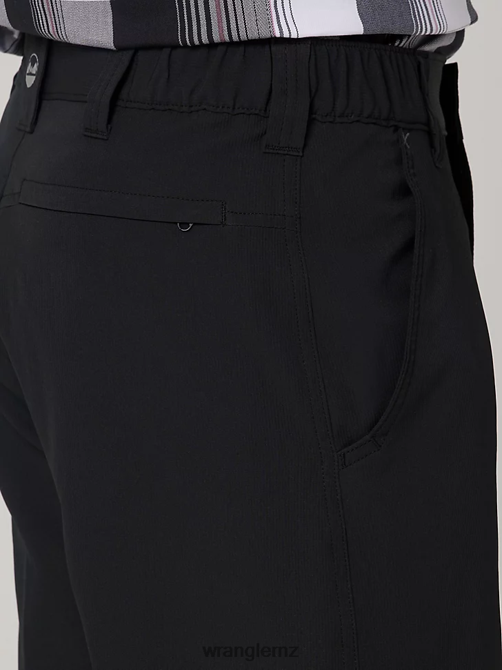 Wrangler Performance Elastic Waist Short Jet Black (112336128) Men Clothing DRL6LH595